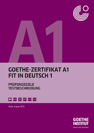 Goethe-Zertifikat A1:Fit in Deutsch 1